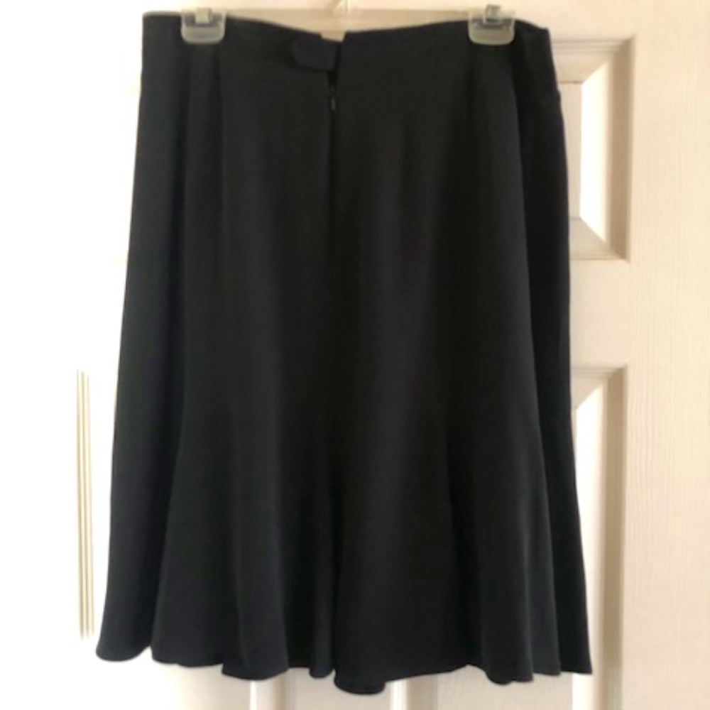 Dana Buchman Black Long Skirt